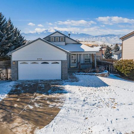 Cozy 4Br House With Peak Views In Colorado Springs Vila Exterior foto