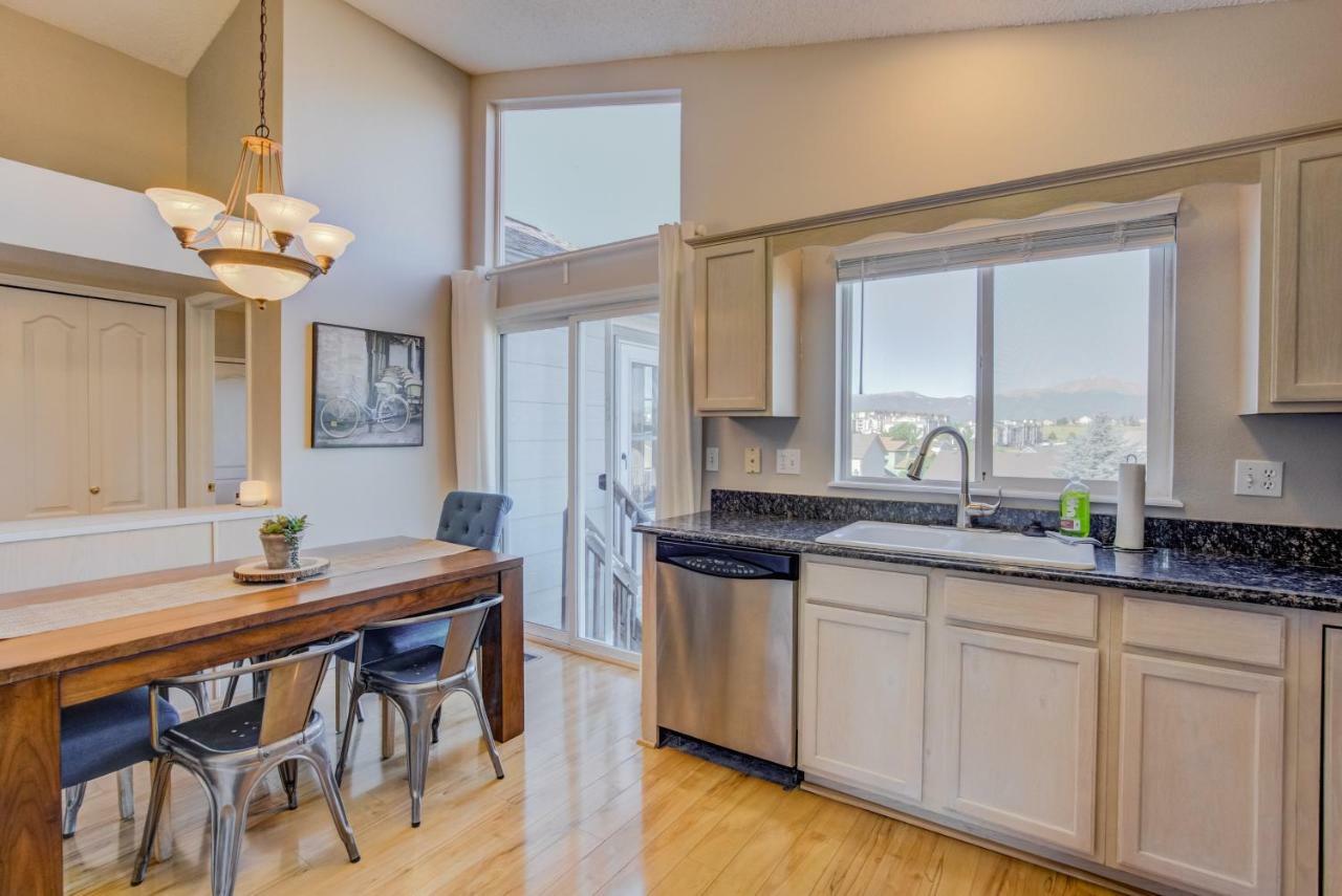 Cozy 4Br House With Peak Views In Colorado Springs Vila Exterior foto