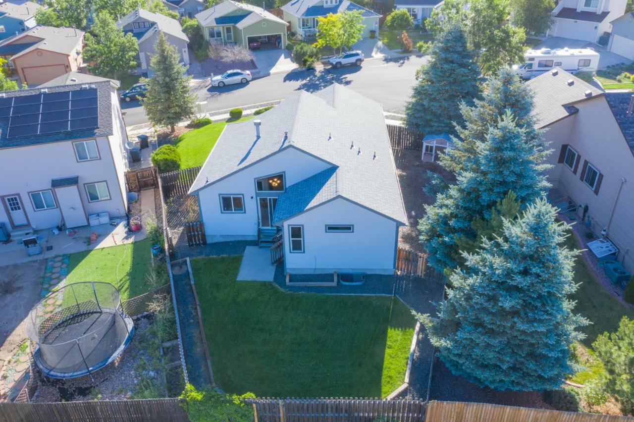 Cozy 4Br House With Peak Views In Colorado Springs Vila Exterior foto