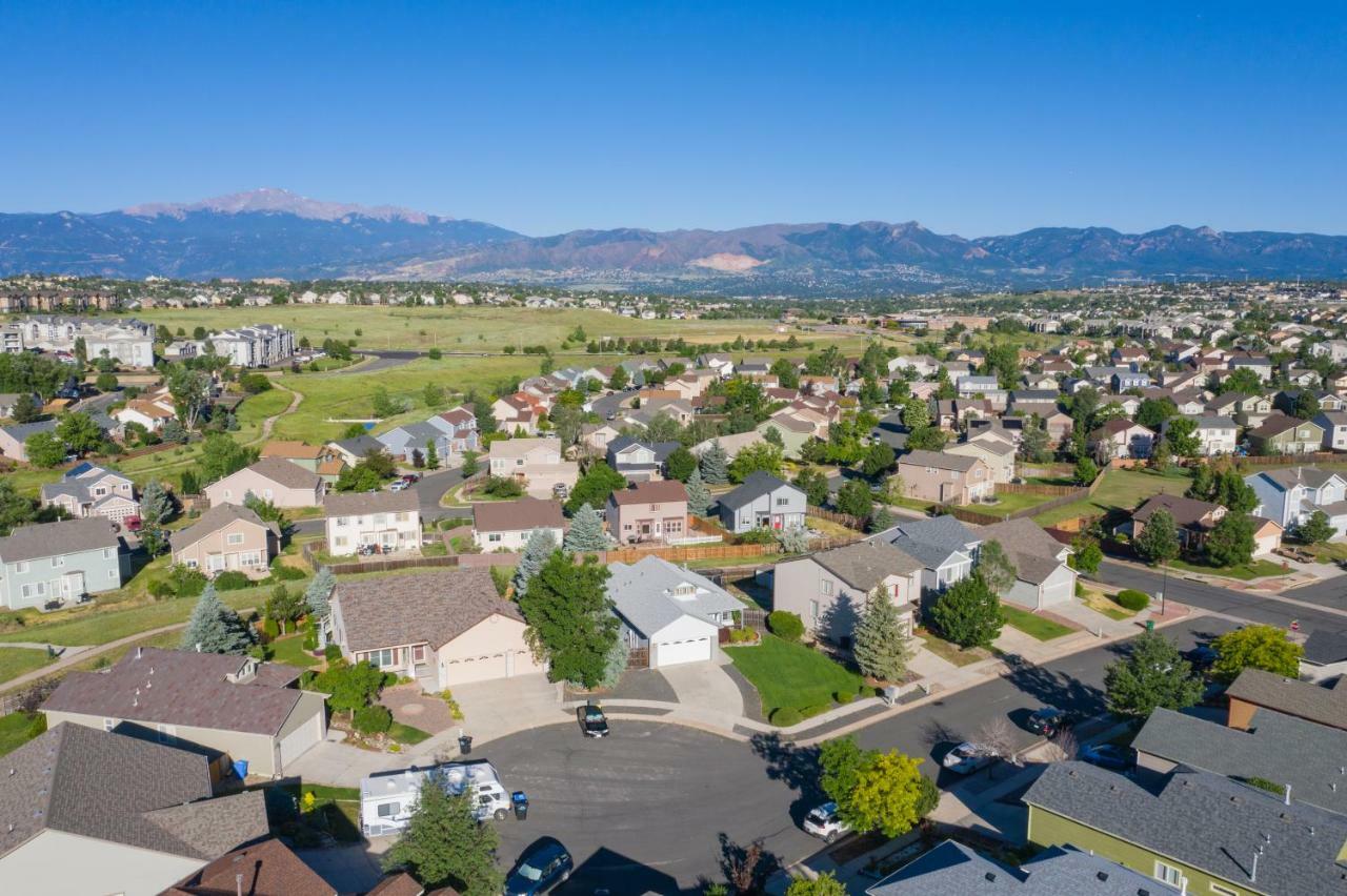 Cozy 4Br House With Peak Views In Colorado Springs Vila Exterior foto
