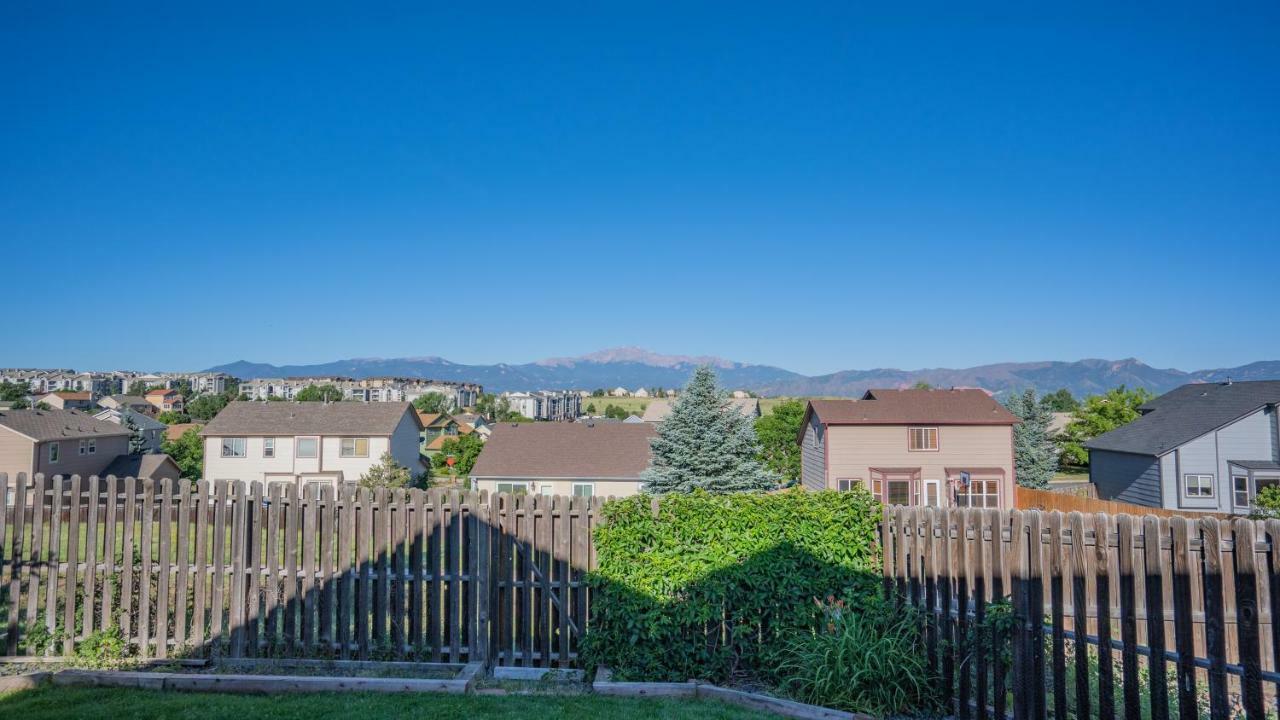 Cozy 4Br House With Peak Views In Colorado Springs Vila Exterior foto