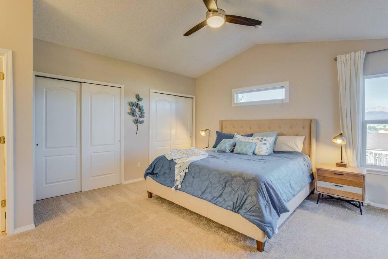 Cozy 4Br House With Peak Views In Colorado Springs Vila Exterior foto